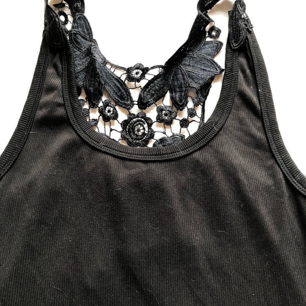 Exist Fancy Tank top Black Medium - Picture 7 of 7